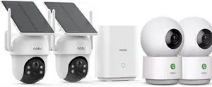 AOSU 2K Security Camera Indoor, Baby Monitor Pet Camera 2 Pack Security Cameras Outdoor Wireless, 2 Cam-Kit, No Subscription, AOSU 2K Security Camera Indoor, Baby Monitor Pet Camera 2 Pack Security Cameras Outdoor Wireless, 2 Cam-Kit, No Subscription,