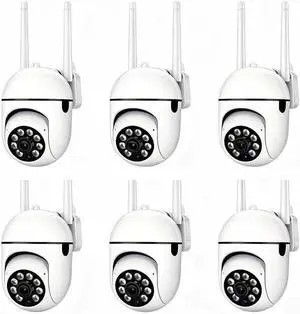 6PCS 4MP Indoor WiFi Security Cameras Kit,Cameras for Home Security with Human Detection,IR Night Vision for Pets & Elder Inactivity,AES Privacy Encryption,TF Card Playback No Cloud Fees 6PCS 4MP Indoor WiFi Security Cameras Kit,Cameras for Home Security with Human Detection,IR Night Vision for Pets & Elder Inactivity,AES Privacy Encryption,TF Card Playback No Cloud Fees