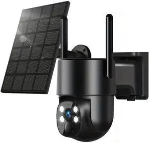 4G LTE Solar Security Camera Wireless Outdoor,2k 360° PTZ Panoramic with AI Human Detection Auto Tracking,Color Night Vision,Two-Way Audio,Waterproof,8500mAh Battery Built-in SIM Card. 4G LTE Solar Security Camera Wireless Outdoor,2k 360° PTZ Panoramic with AI Human Detection Auto Tracking,Color Night Vision,Two-Way Audio,Waterproof,8500mAh Battery Built-in SIM Card.