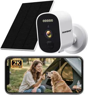 BOAVISION Solar Security Cameras Wireless Outdoor for Home Security, 2K Color Night Vision WiFi Surveillance Home Camera with Solar Panel, Spotlight, PIR Detection, 2-Way Talk BOAVISION Solar Security Cameras Wireless Outdoor for Home Security, 2K Color Night Vision WiFi Surveillance Home Camera with Solar Panel, Spotlight, PIR Detection, 2-Way Talk