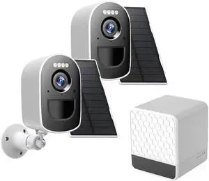 This 1440P Wireless Outdoor Camera Features a Low-Power Solar Panel,Supports 2K QHD 2.4GHz Wi-Fi,and Includes Functions Such as Spotlight Alarm,Motion Detection,Color Night Vision, and Two This 1440P Wireless Outdoor Camera Features a Low-Power Solar Panel,Supports 2K QHD 2.4GHz Wi-Fi,and Includes Functions Such as Spotlight Alarm,Motion Detection,Color Night Vision, and Two
