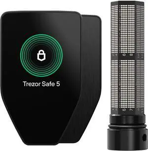 Trezor Safe 5 Hardware Wallet with Keep Metal Seed Backup Bundle Touchscreen Crypto Security, Secure Element Protection & Cold Storage Recovery Kit Trezor Safe 5 Hardware Wallet with Keep Metal Seed Backup Bundle Touchscreen Crypto Security, Secure Element Protection & Cold Storage Recovery Kit