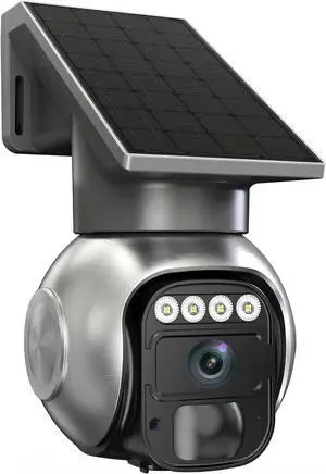 4G LTE Solar Security Camera 3MP Wireless Outdoor Camera No WiFi Needed 360 Degree PTZ Auto Tracking Instant Motion Alert Night Vision Two Way Talk Built in SIM Card Waterproof 4G LTE Solar Security Camera 3MP Wireless Outdoor Camera No WiFi Needed 360 Degree PTZ Auto Tracking Instant Motion Alert Night Vision Two Way Talk Built in SIM Card Waterproof