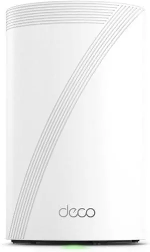 TP-Link Deco 7 Pro BE63 Tri-Band WiFi 7 BE10000 Whole Home Mesh System- 6-Stream 10 Gbps, 4X 2.5G Ports Wired Backhaul, 4X Smart Internal Antennas, VPN, HomeShield, Free Expert Support (1-Pack) TP-Link Deco 7 Pro BE63 Tri-Band WiFi 7 BE10000 Whole Home Mesh System- 6-Stream 10 Gbps, 4X 2.5G Ports Wired Backhaul, 4X Smart Internal Antennas, VPN, HomeShield, Free Expert Support (1-Pack)