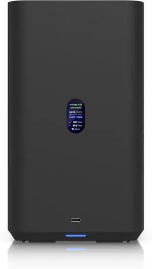 Ubiquiti UNAS-2-B Network Storage Server Black - 2 x 3.5" Slots, 2.5GbE, PoE++, RAID 1 Ubiquiti UNAS-2-B Network Storage Server Black - 2 x 3.5" Slots, 2.5GbE, PoE++, RAID 1