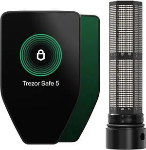 Trezor Safe 5 Hardware Wallet with Keep Metal Seed Backup Bundle Touchscreen Crypto Security, Secure Element Protection & Cold Storage Recovery Kit Trezor Safe 5 Hardware Wallet with Keep Metal Seed Backup Bundle Touchscreen Crypto Security, Secure Element Protection & Cold Storage Recovery Kit