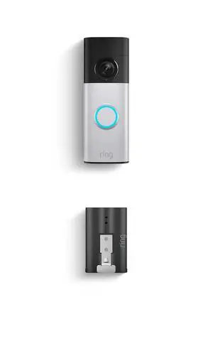 Ring Battery Doorbell Plus (newest model), Nickel Silver with Quick Release Battery Pack Ring Battery Doorbell Plus (newest model), Nickel Silver with Quick Release Battery Pack