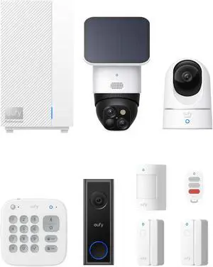 eufy ExpertSecure System E10, Home Security Center, 4G Connectivity and Battery Backup, Flexible Contract, Advanced Local AI, Compatible with eufy Security Products eufy ExpertSecure System E10, Home Security Center, 4G Connectivity and Battery Backup, Flexible Contract, Advanced Local AI, Compatible with eufy Security Products