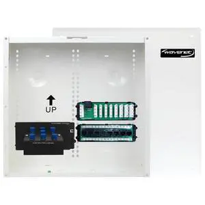 3020-N 14 in. Structured Wiring Enclosure Combo Kit with Three Modules 3020-N 14 in. Structured Wiring Enclosure Combo Kit with Three Modules