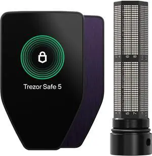 Trezor Safe 5 Hardware Wallet with Keep Metal Seed Backup Bundle Touchscreen Crypto Security, Secure Element Protection & Cold Storage Recovery Kit Trezor Safe 5 Hardware Wallet with Keep Metal Seed Backup Bundle Touchscreen Crypto Security, Secure Element Protection & Cold Storage Recovery Kit