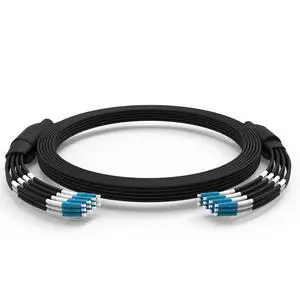 E-link 50M 12 Core LC-LC Outdoor Armored Single Mode Fiber Patch Cable E-link 50M 12 Core LC-LC Outdoor Armored Single Mode Fiber Patch Cable