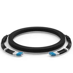 E-link 50M 6 Core LC LC Outdoor Armored Single Mode Fiber Patch Cable E-link 50M 6 Core LC LC Outdoor Armored Single Mode Fiber Patch Cable