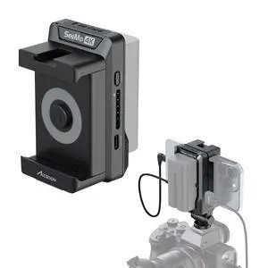 Accsoon SeeMo 4K HDMI Video Transmission System for i-Phone iPad 4K30 fps/1080 60fps Turn iOS into Camera Field Monitor for Video Monitoring/Recording/Reviewing/Sharing/Professional Video Production Accsoon SeeMo 4K HDMI Video Transmission System for i-Phone iPad 4K30 fps/1080 60fps Turn iOS into Camera Field Monitor for Video Monitoring/Recording/Reviewing/Sharing/Professional Video Production