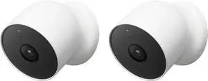Nest Indoor/Outdoor Wireless Smart Security Camera (Battery) - Bulk Packaging - Pack of 2 Nest Indoor/Outdoor Wireless Smart Security Camera (Battery) - Bulk Packaging - Pack of 2