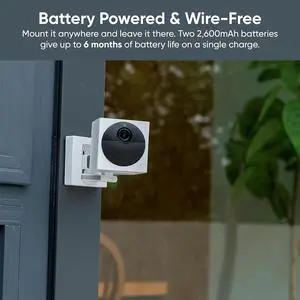 WYZE Cam Outdoor Starter Bundle v2 (Includes Base Station and 1 Cam) and Security Stickers, Battery Powered, 1080p HD, IP65 Rated, Color Night Vision WYZE Cam Outdoor Starter Bundle v2 (Includes Base Station and 1 Cam) and Security Stickers, Battery Powered, 1080p HD, IP65 Rated, Color Night Vision