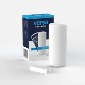 Versa SHOCK-319 Wireless Door/Window + Shock Sensor 319.5 MHz Bluefield LED, Adjustable Sensitivity, 5+ Year CR2 Battery Versa SHOCK-319 Wireless Door/Window + Shock Sensor 319.5 MHz Bluefield LED, Adjustable Sensitivity, 5+ Year CR2 Battery