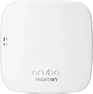 HP Aruba Instant On AP12 Indoor Access Point (R2X00A) WiFi 5 (802.11ac) 3x3 MU-MIMO Wireless AP, Dual-Band (2.4GHz and 5GHz), Small Business Networking, Power Source Not Included, US Model HP Aruba Instant On AP12 Indoor Access Point (R2X00A) WiFi 5 (802.11ac) 3x3 MU-MIMO Wireless AP, Dual-Band (2.4GHz and 5GHz), Small Business Networking, Power Source Not Included, US Model