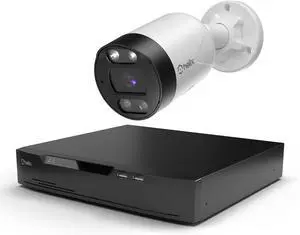 Helix 5MP POE Security Camera System Outdoor, 8CH POE NVR, 1pc 5MP Bullet Camera, IP66 Metal Bullet IP Camera, Built in Mic, Hard Drive Not Included, HLX-NV3808E-B102EW-AI1 Helix 5MP POE Security Camera System Outdoor, 8CH POE NVR, 1pc 5MP Bullet Camera, IP66 Metal Bullet IP Camera, Built in Mic, Hard Drive Not Included, HLX-NV3808E-B102EW-AI1