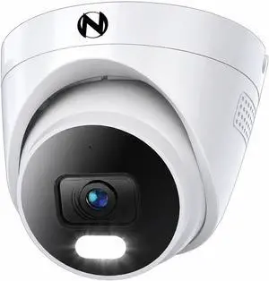 Night Owl 4K+ (12MP) Wired IP Metal Dome Security Camera with 2-Way Audio, Indoor/Outdoor Add-On Camera for Compatible NVR Systems Night Owl 4K+ (12MP) Wired IP Metal Dome Security Camera with 2-Way Audio, Indoor/Outdoor Add-On Camera for Compatible NVR Systems