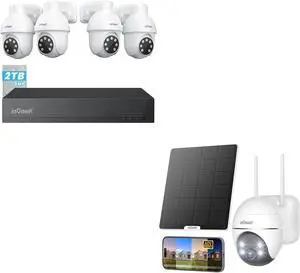 ieGeek 8MP PoE Security Camera System with AOV Solar Security Cameras Wireless Outdoor ieGeek 8MP PoE Security Camera System with AOV Solar Security Cameras Wireless Outdoor