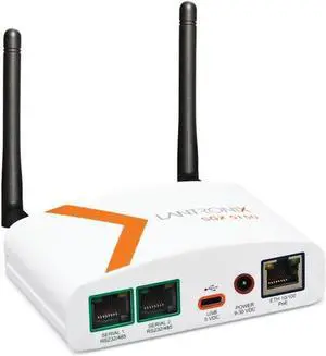 Lantronix SGX 5150 IoT Device Gateway - Dual-Band 802.11a/b/g/n/ac Wi-Fi, Ethernet, RS-232/485 Serial and USB 2.0 Host/Device connectivity - SGX5150000US Lantronix SGX 5150 IoT Device Gateway - Dual-Band 802.11a/b/g/n/ac Wi-Fi, Ethernet, RS-232/485 Serial and USB 2.0 Host/Device connectivity - SGX5150000US
