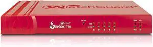 Watchguard Firebox T30, Security Appliance 5 Ports, 10Mb LAN, 100Mb LAN, GigE (WGT30641-US) Watchguard Firebox T30, Security Appliance 5 Ports, 10Mb LAN, 100Mb LAN, GigE (WGT30641-US)