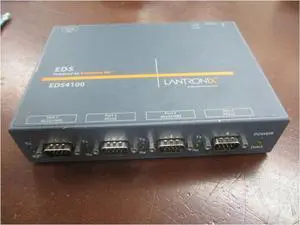 Lantronix EDS Serial-to-Ethernet Device Server - Multiple RS-232/422/485 Ports, Full TCP/IP Stack and SSL/TLS, SSH and AES Secure tunneling - ED41000P0-01 Lantronix EDS Serial-to-Ethernet Device Server - Multiple RS-232/422/485 Ports, Full TCP/IP Stack and SSL/TLS, SSH and AES Secure tunneling - ED41000P0-01