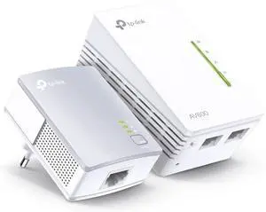 TP-Link Powerline WiFi Extender - Powerline Adapter with WiFi, WiFi Booster, Plug & Play, Power Saving, Ethernet Over Power, Expand Both Wired and WiFi Connections, AV600 (TL-WPA4220 KIT) TP-Link Powerline WiFi Extender - Powerline Adapter with WiFi, WiFi Booster, Plug & Play, Power Saving, Ethernet Over Power, Expand Both Wired and WiFi Connections, AV600 (TL-WPA4220 KIT)