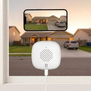 Girafit 3MP 2K Window Camera,2.4GHz & 5GHz WiFi Indoor Cameras for Home Security with ChroMax Al Color Night Vision,Person & Motion Detection,24/7 Recording,Easy & Quick Install Girafit 3MP 2K Window Camera,2.4GHz & 5GHz WiFi Indoor Cameras for Home Security with ChroMax Al Color Night Vision,Person & Motion Detection,24/7 Recording,Easy & Quick Install