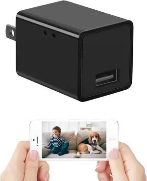 Hidden Spy Camera 1080P WiFi Wireless Small HD Indoor Home Office Security Camera Compact Surveillance Monitoring Camera with Motion Detection and App Live Feed Hidden Spy Camera 1080P WiFi Wireless Small HD Indoor Home Office Security Camera Compact Surveillance Monitoring Camera with Motion Detection and App Live Feed