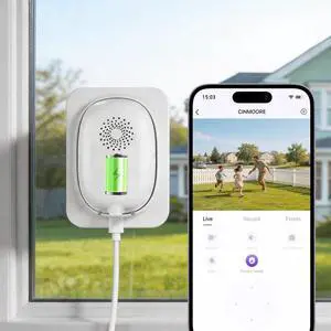 2.5K Window Security Camera No Drill Anti-Glare, Free AI Human/Vehicle/Pet Detection, 5000mAh Battery & Wired, Indoor to Outdoor, Face Recognition, 24/7 Recording 2.5K Window Security Camera No Drill Anti-Glare, Free AI Human/Vehicle/Pet Detection, 5000mAh Battery & Wired, Indoor to Outdoor, Face Recognition, 24/7 Recording
