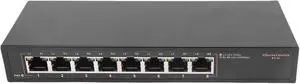 Emoshayoga 8 Port 2.5G Gigabit Ethernet Switch with 40Gbps Capacity for Small Offices and Media Rooms, Silent Fanless Design (US Plug 100-240V) Emoshayoga 8 Port 2.5G Gigabit Ethernet Switch with 40Gbps Capacity for Small Offices and Media Rooms, Silent Fanless Design (US Plug 100-240V)