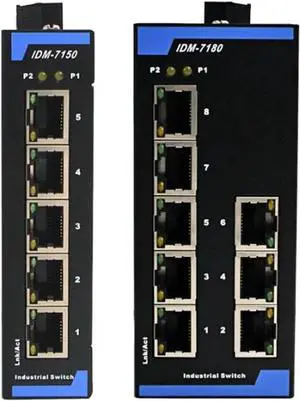 1Pcs Industrial Grade Ethernet Switch 5 Port 8 Port Industrial Switch 12V24V Guide Switch IDM-7180 IDM-7150(IDM-7180 8port) 1Pcs Industrial Grade Ethernet Switch 5 Port 8 Port Industrial Switch 12V24V Guide Switch IDM-7180 IDM-7150(IDM-7180 8port)