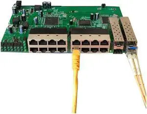 With VLAN 16 Port Reverse Poe Switch With 4 X Gigabit SFP PCB Board Rpoe Surge Thunder Proof With VLAN 16 Port Reverse Poe Switch With 4 X Gigabit SFP PCB Board Rpoe Surge Thunder Proof