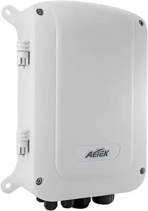 H40-044-30-DC TAA Compliant Outdoor PoE+ Switch, 4-Port Gigabit IEEE 802.3at, 2 x 1G SFP Slots, 2 x Gigabit RJ45 Uplink Ports, 120W PoE Budget, IP67/IK10 Aluminum Housing, 6kV Surge Protection H40-044-30-DC TAA Compliant Outdoor PoE+ Switch, 4-Port Gigabit IEEE 802.3at, 2 x 1G SFP Slots, 2 x Gigabit RJ45 Uplink Ports, 120W PoE Budget, IP67/IK10 Aluminum Housing, 6kV Surge Protection