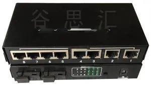 2F8E Fiber Fast Ethernet Switch 2 Single-Fiber Single-Mode Optical gigabit 1000M 8 RJ45 Network SC transceiver 2F8E Fiber Fast Ethernet Switch 2 Single-Fiber Single-Mode Optical gigabit 1000M 8 RJ45 Network SC transceiver