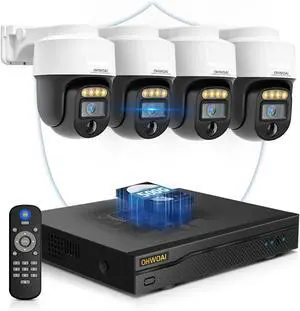 Outdoor 4K Wired Security Camera System, Home Video Surveillance Systems Outdoor 4K Wired Security Camera System, Home Video Surveillance Systems