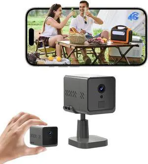 2K Mini 4G LTE Wireless Security Hidden Camera No WiFi Needed 2K Mini 4G LTE Wireless Security Hidden Camera No WiFi Needed