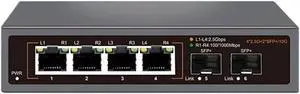 2.5G Network Switch 4/8 Port Ethernet Switch,JT-FG5318DG-1TF JT-FG5324DG-2TF with 2*10G SFP(JT-FG5324DG-2TF) 2.5G Network Switch 4/8 Port Ethernet Switch,JT-FG5318DG-1TF JT-FG5324DG-2TF with 2*10G SFP(JT-FG5324DG-2TF)