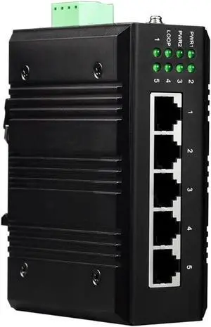 Industrial Din Rail Switch Gigabit Ethernet Din Rail Unmanaged 5 Ports Gigabit Ethernet Industrial Network Switch Industrial Din Rail Switch Gigabit Ethernet Din Rail Unmanaged 5 Ports Gigabit Ethernet Industrial Network Switch