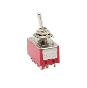 10PCS MTS-403 Red 6MM Toggle Switch 12PIN Switches 2/3 Position Latching Switch MTS-402 SPDT ON-Off -ON(MTS-402) 10PCS MTS-403 Red 6MM Toggle Switch 12PIN Switches 2/3 Position Latching Switch MTS-402 SPDT ON-Off -ON(MTS-402)