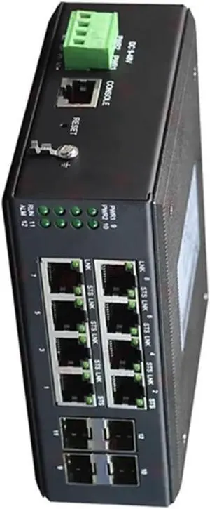 Industrial Din Rail Switch Gigabit Ethernet for Managed l2 8 Port Ring Network Switch Fast Gigabit Ethernet Industrial Poe Switch with SFP Optical Fiber Slot Industrial Din Rail Switch Gigabit Ethernet for Managed l2 8 Port Ring Network Switch Fast Gigabit Ethernet Industrial Poe Switch with SFP Optical Fiber Slot