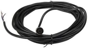 1pc FSC12-FS-4 M12 5m PVC Cable Sensor Connector 4 pins Straight Female Head for M12 NPN PNP NO+NC Proximity Sensor Switch(Black) 1pc FSC12-FS-4 M12 5m PVC Cable Sensor Connector 4 pins Straight Female Head for M12 NPN PNP NO+NC Proximity Sensor Switch(Black)