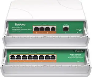 4 Port & 8 Port Outdoor PoE Gigabit Switch, Plug & Play 4 Port & 8 Port Outdoor PoE Gigabit Switch, Plug & Play