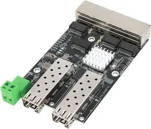 Industrial 2 SFPs 4 RJ45 Gigabit Networking Switches Module for Automation and Surveillances Gigabit Net Switches Module Industrial 2 SFPs 4 RJ45 Gigabit Networking Switches Module for Automation and Surveillances Gigabit Net Switches Module