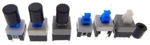 30Sets(=1Pack) Tactile Push Button Switch Self Lock Switch 7 * 7MM 8 * 8MM 8.5 * 8.5MM Micro Switch Button + (30PCS Black Tact Cap) 30Sets(=1Pack) Tactile Push Button Switch Self Lock Switch 7 * 7MM 8 * 8MM 8.5 * 8.5MM Micro Switch Button + (30PCS Black Tact Cap)