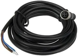 1pc FSC8-FS-3 M8 2m PVC Cable Sensor Connector 3pins Straight Female Head for M8 NPN PNP Proximity Sensor Switch(Black) 1pc FSC8-FS-3 M8 2m PVC Cable Sensor Connector 3pins Straight Female Head for M8 NPN PNP Proximity Sensor Switch(Black)