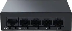 Business Ethernet switches 5 Port Gigabit Ethernet Switch 1000Mbps Metal Network Fast Switcher Business Ethernet switches 5 Port Gigabit Ethernet Switch 1000Mbps Metal Network Fast Switcher