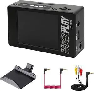 PowerPlay DVR Video Recorder Upgraded, 60fps Video Capture & Recording for Tapeless Camcorder, VHS, 8mm, Hi8, Mini DV Player, Analog AV/RCA to Digital Converter PowerPlay DVR Video Recorder Upgraded, 60fps Video Capture & Recording for Tapeless Camcorder, VHS, 8mm, Hi8, Mini DV Player, Analog AV/RCA to Digital Converter