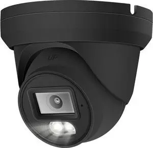 Marquis 8MP PoE IP Turret Dome Camera with Audio, IP Security Camera Outdoor Rated, Waterproof IP66, 108° Wide Angle 2.8mm Lens NDAA Compliant (Color Night) Black Housing Marquis 8MP PoE IP Turret Dome Camera with Audio, IP Security Camera Outdoor Rated, Waterproof IP66, 108° Wide Angle 2.8mm Lens NDAA Compliant (Color Night) Black Housing